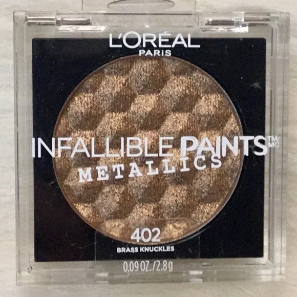 New Bundle of 3 L’Oreal Paris Infallible Paints Metallic Eyeshadows - Picture 7 of 12